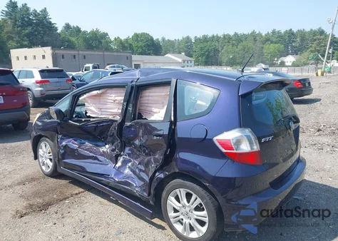 2010 Honda Fit Sport из США, поврежденный, VIN JHMGE8H60AC032646